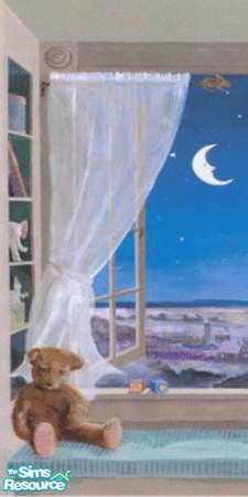 Sims 2 — Window by Astarta — A nice set to put in to kids rooms. (left)