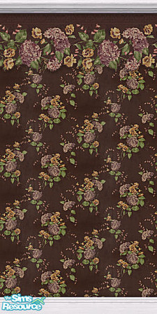 Sims 2 — Fig Charlotte White 4 by Quiltreker — This is one of 14 walls in the Southern Charm Fig Collection Charlotte