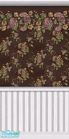 Sims 2 — Fig Charlotte White 2 by Quiltreker — This is one of 14 walls in the Southern Charm Fig Collection Charlotte