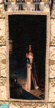 Sims 2 — The Vigil by ljkane — This is the first of two sets of 5 tapistries each, all for the sim who has a yearning for