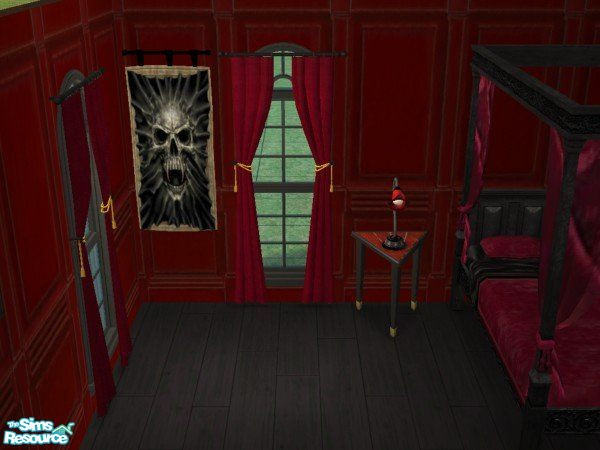 Sims 2 — Bring on the Nightlife Vampire Skull Tap by c_literati — If vampires are immortal, how was this skull