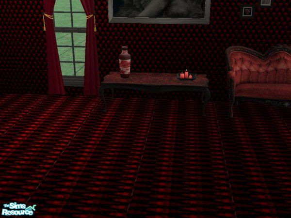 Sims 2 — Bring on the Nightlife Red China Vase by c_literati — A red version of the gorgeous china vase.