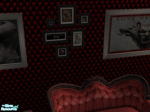 Sims 2 — Bring on the Nightlife Collage by c_literati — Very vamp-themed.