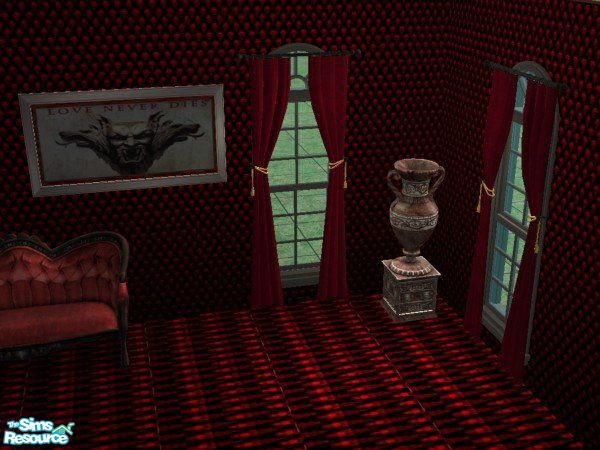 Sims 2 — Bring on the Nightlife Love Never Dies P by c_literati — Recolor of the "Poisonous Forest" painting.