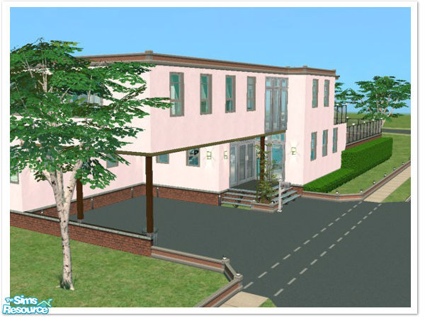 Sims 2 — Ovada by MissyZ — Stylish retro family home, furnished and decorated in a contemporary style! Large, split-level