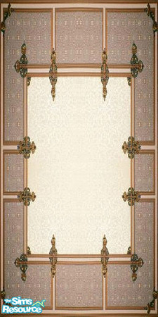 Sims 2 — Eastern Wall by The_Unicorn — -