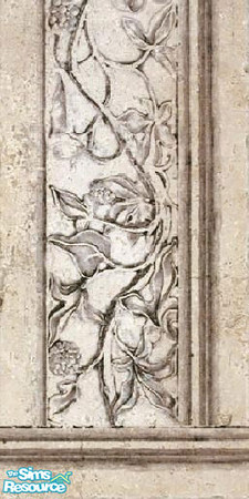 Sims 2 — Stone Wall by The_Unicorn — -