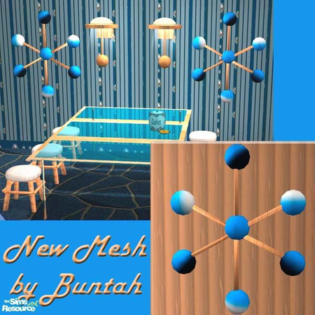 Sims 2 — Wall Art NEW MESH by buntah — This is the base mesh file for this set. You need this one to see the rest. They