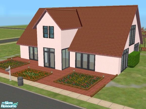 Sims 2 — Triomphe by richard23 — Beautiful quaint house with 3 bedrooms. Based on a real house.