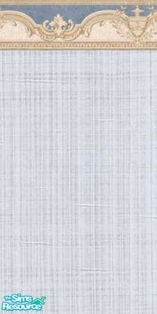 Sims 2 — ljkbue lined texture w crown by ljkane — Blue lined textured wall with gold crown molding
