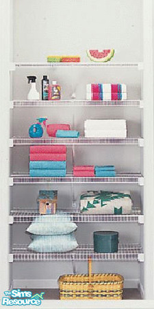 Sims 2 — Kitchen Rack by The_Unicorn — -