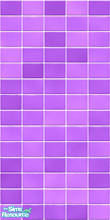 Sims 2 — Rising Violet Wall - Tile 1 by simtorrents — note: the tiles actually come out looking square in game. This