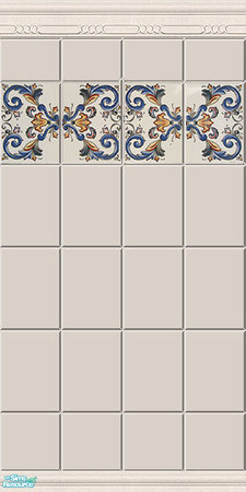 Sims 2 — Vogue Tile by Halfcreek — created by Halfcreek