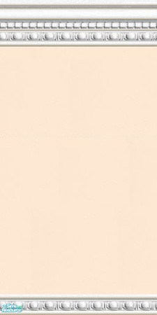 Sims 2 — jsf2DERPaleApricot by jsf — Softened and slightly revised, white, dentile and egg mouldings hold a pale, pastel,