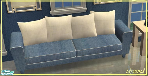 Sims 2 — Cornflower - Arizona Recolor - Sofa by tdyannd — 