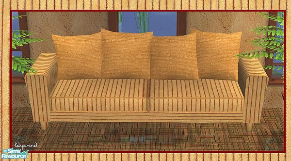 Sims 2 — Strawberry and Orange - Arizona Recolor - Sofa by tdyannd — 