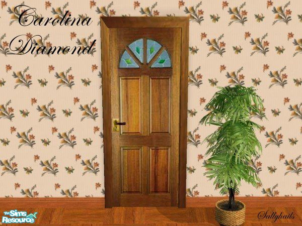 Sims 2 — Fancy Doors Series 5 - Carolina Diamond Door by sallyhails — Some more doors for you using Raveena and
