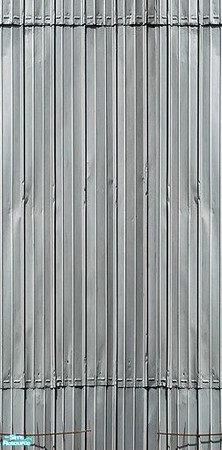 Sims 2 — openhouse Metal Plate Walls - Openhouse Aluminum Plate Wall by openhousejack — aluminum like walls