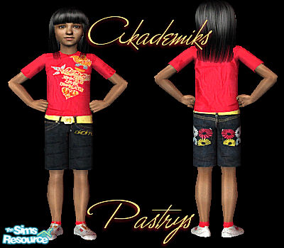 Akademiks Jean shorts \u0026 Shirt
