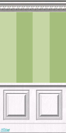 Sims 2 — Two-Tone Green by icecj03 — Green stripes in two shades of green.