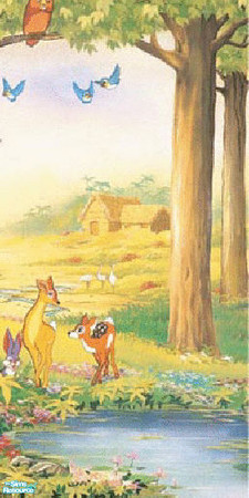 Sims 2 — Whimsy Mural - Part 3 by brittie — Part 3 of 3. Enjoy!