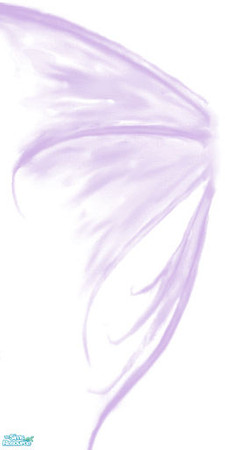 Sims 2 — Fairy Wings Paint - Left Purple Wing by MeganLaVey — The Left Purple Wing. You Will Need The RIGHT Matching