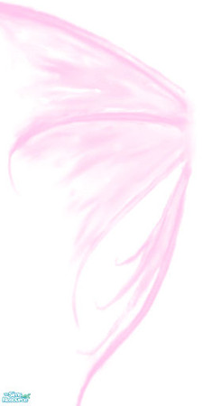 Sims 2 — Fairy Wings Paint - Left Pink by MeganLaVey — The Left Pink Wing. You Will Need The RIGHT Matching Wing.