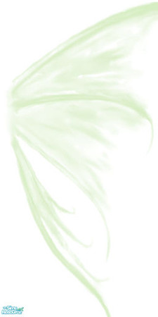 Sims 2 — Fairy Wings Paint - Right Green by MeganLaVey — The Right Green Wing. You Will Need The LEFT Matching Wing.