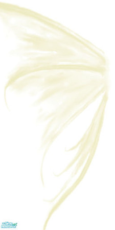 Sims 2 — Fairy Wings Paint - Left Yellow by MeganLaVey — The Left Yellow Wing. You Will Need The RIGHT Matching Wing.