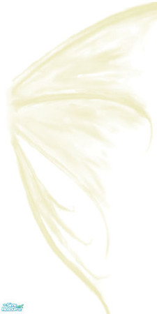 Sims 2 — Fairy Wings Paint - Right Yellow by MeganLaVey — The Right Yellow Wing. You Will Need The LEFT Matching Wing.