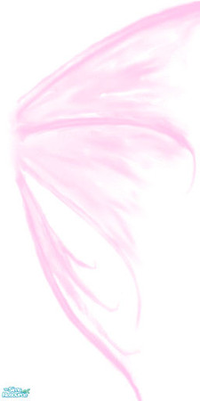 Sims 2 — Fairy Wings Paint - Right Pink by MeganLaVey — The Right Pink Wing. You Will Need The LEFT Matching Wing.