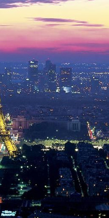 Sims 2 — Paris Mural - Part 3 by brittie — Part 3 of 4. Enjoy!