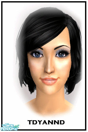 Sims 2 — Her Eyes - Eyeshadow Set - Sapphire by tdyannd — Captivate him (or her) with one of 5 eyeshadow colors in a set!