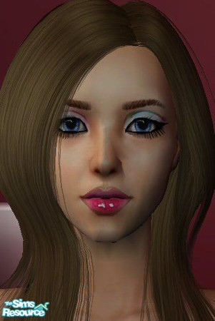 Sims 2 — Bubblegum Eyeshadow. by prittyiinpink — Bubblegum Eyeshadow with pink and blue.