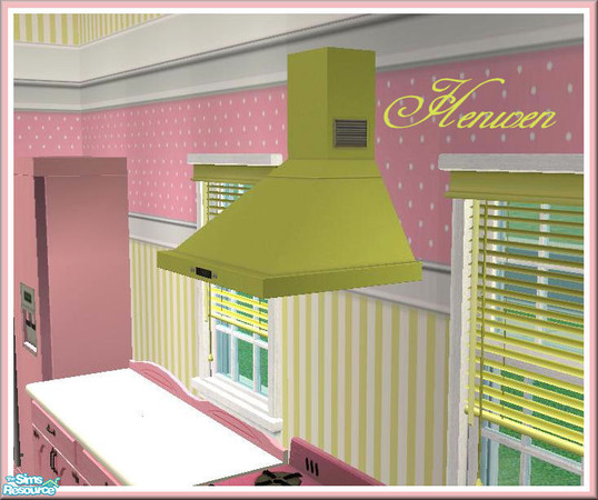 Sims 2 — Pretty Pink Kitchen Vent Supersucker Green by Henwen — 