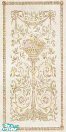 Sims 2 — Elegant victorian Wallpanel by The_Unicorn — -