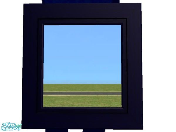 Sims 2 — Navy Mirror by NightRowan — Part of the Navy Starter Collection, a set of all the essential ingredients for a