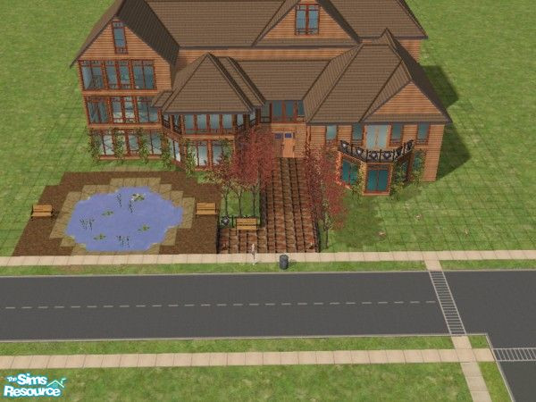 Sims 2 — Hampton Mill by Simslover730 — Here is a nice 4 bedroom, 4 bath home. 