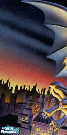 Sims 2 — Gargoylewall1 by ead425 — thanks to Disney