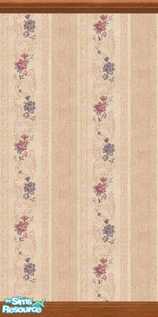Sims 2 — Larnach Victorian Wallpaper by luvs10s — Internal wall used in Larnach castle, a submission for the Famous