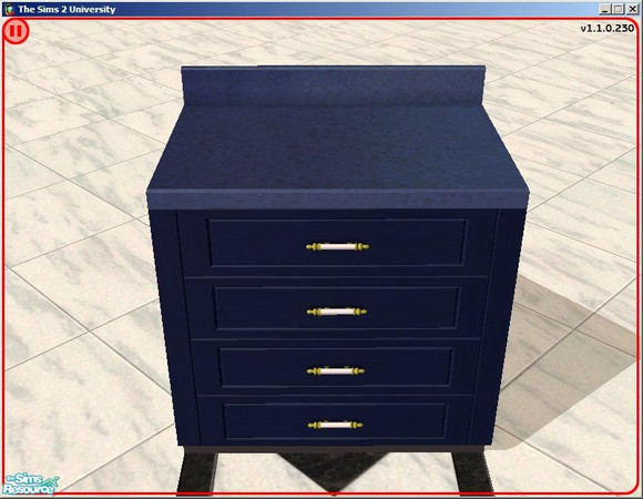 Sims 2 — 21 Counter Culture Counters - Cornflower by dddrake — A new addition to my ongoing set - The Counter Culture