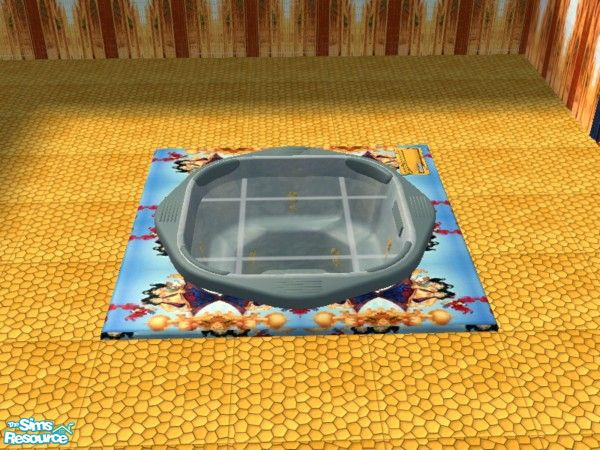 Sims 2 — Aladdin Bath hot tub by ead425 — Thanks to Disney: Adults enjoy fantasy too:9 items, 2 walls, 1