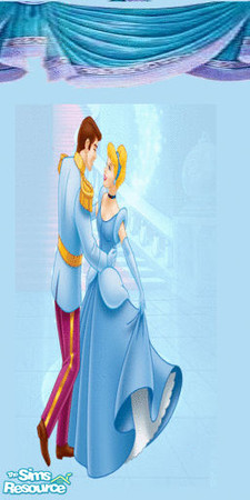 Sims 2 — Cinderellawall1 by ead425 — thanks to Disney