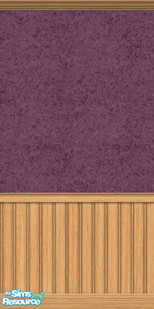 Sims 2 — DGEM Dark Shades - Pink/purple by dangerusgem — Half wall Dark Pink/purple shade with light wood trim. 10 Dark