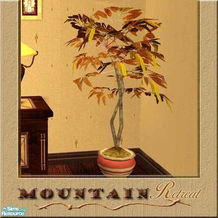 Sims 2 — Mountain Retreat Fig Tree by Cashcraft — There are many native plants at Mountain Retreat, sign up for the