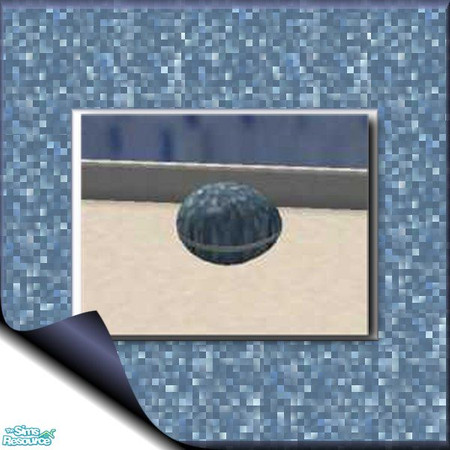 Sims 2 — Blue Dragonfly Decorative Egg by Yizzi — **Must have Easter Egg mesh by Solfal** 