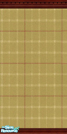 Sims 2 — Hunt Plaid in Tan by Annabelle0114 — 7 of 8 Wallpapers