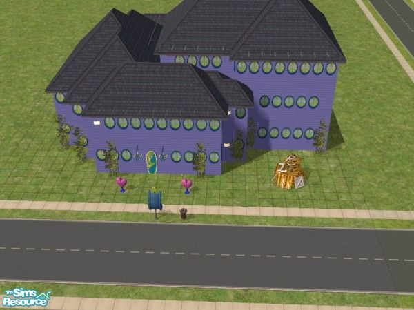 Sims 2 — Neighborhood Hangout by Simslover730 — Here Sims of all ages can have fun whether its playing pool, playing