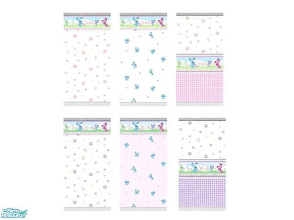 Sims 2 — SH-Bedroom 003g-l by TSR Archive — For kids bedroom 