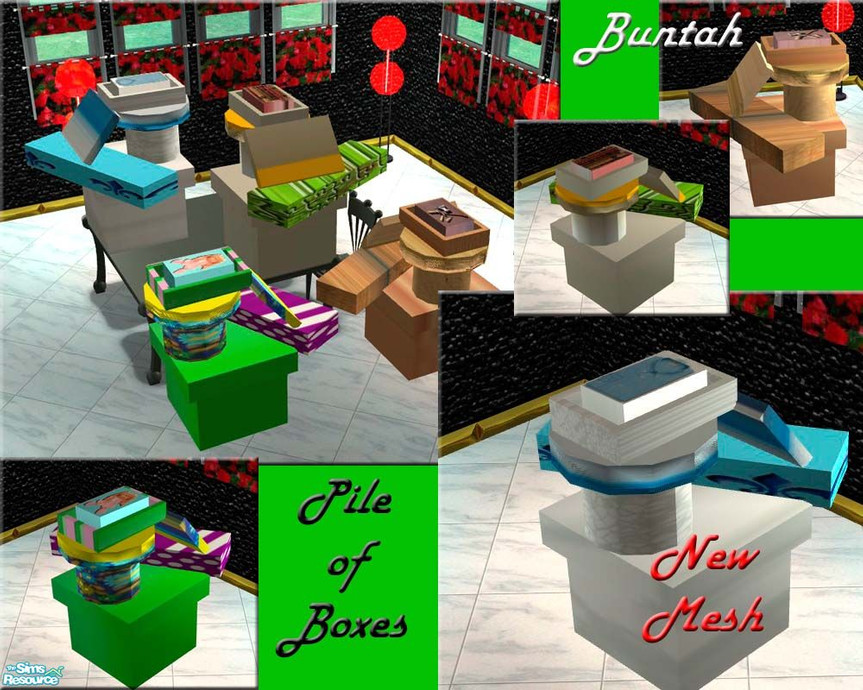 The Sims Resource Pile of Boxes